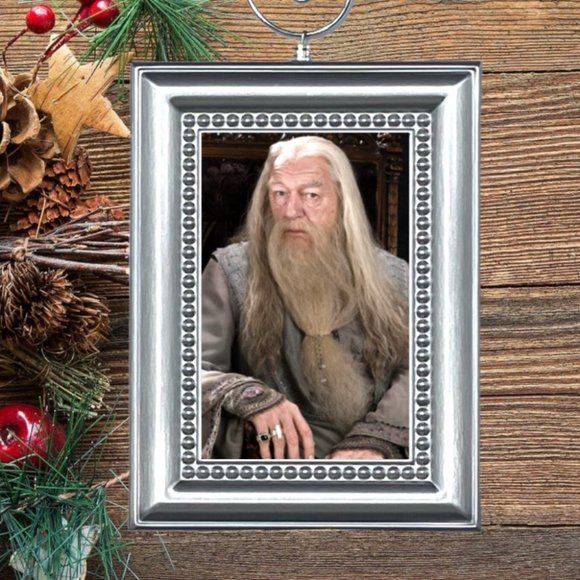 Harry Potter Professor Albus Dumbledore Hogwarts Headmaster Christmas Ornament - Picture 1 of 2
